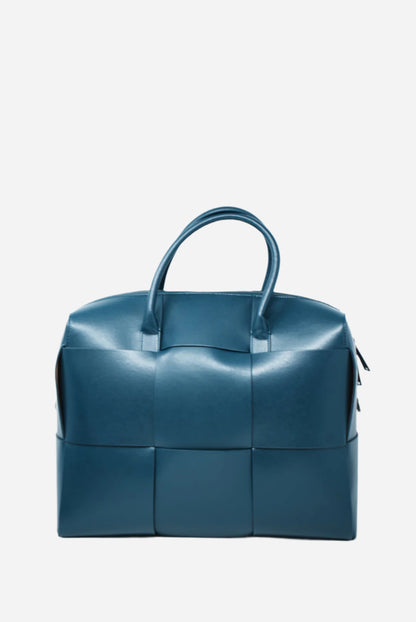 Bottega Veneta Leather Arco Briefcase
