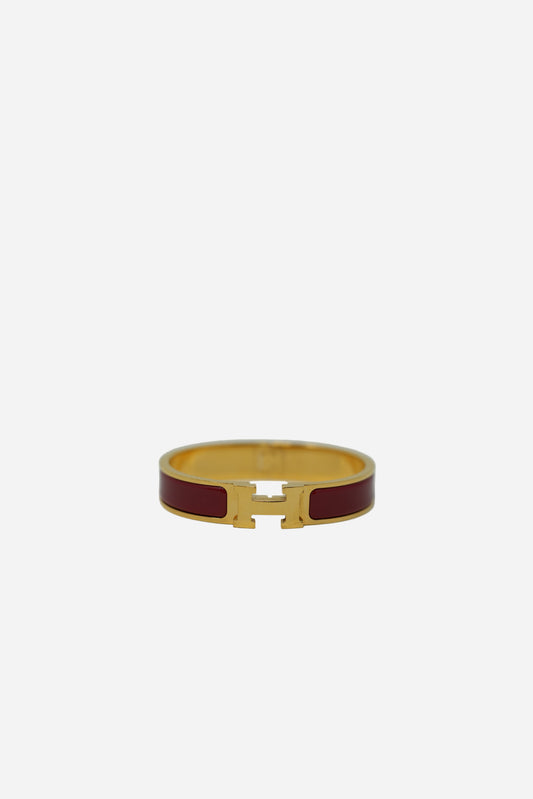 Hermes Clic H Bracelet Red