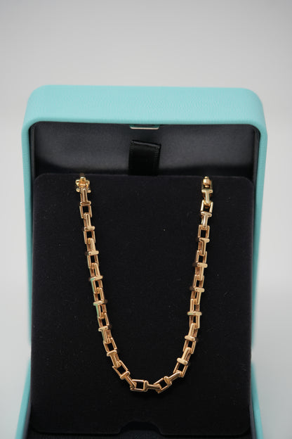 Tiffany Narrow T Chain Bracelet