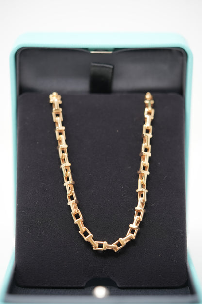 Tiffany Narrow T Chain Bracelet