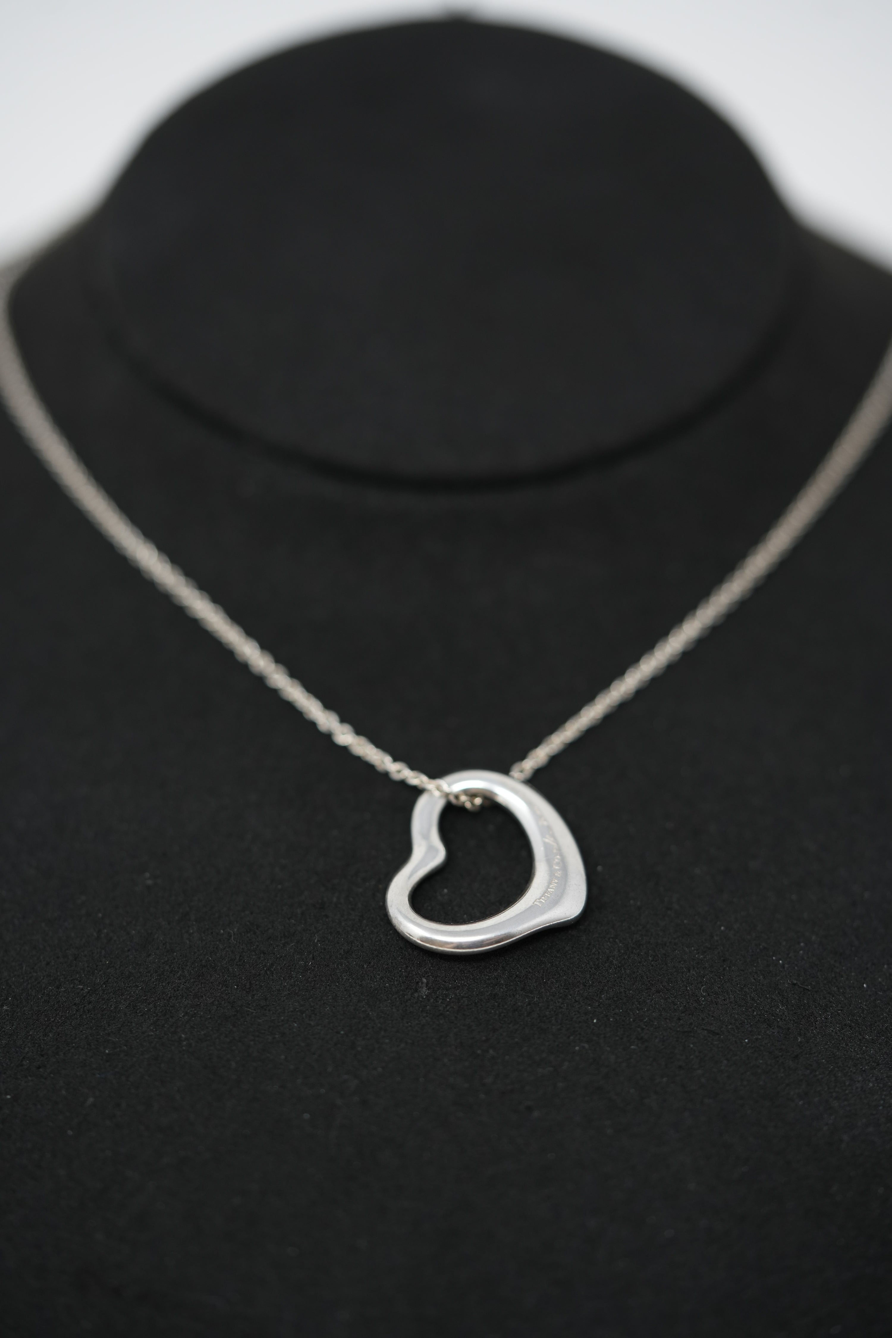Tiffany Elsa Heart Pendant