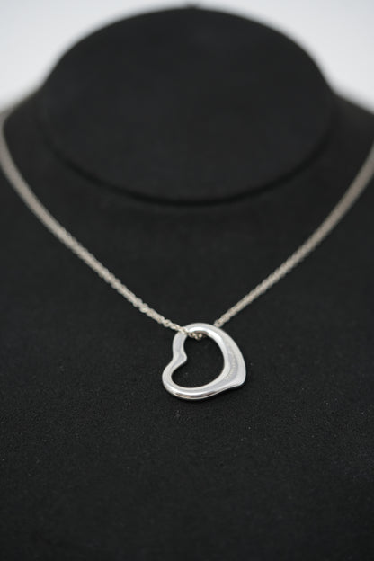 Tiffany Elsa Heart Pendant