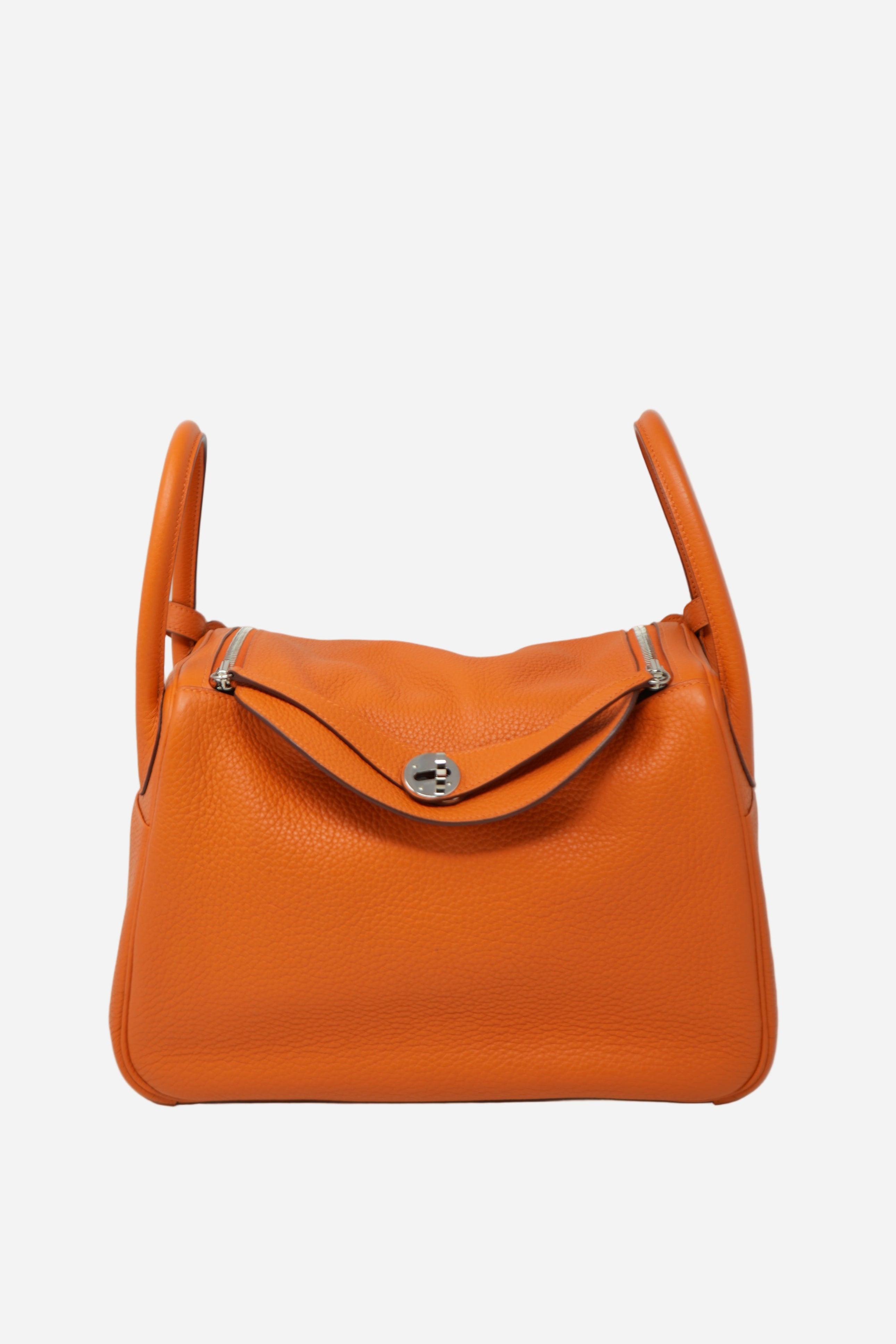 Hermes 2015 Lindy 30 TC Leather Handbag