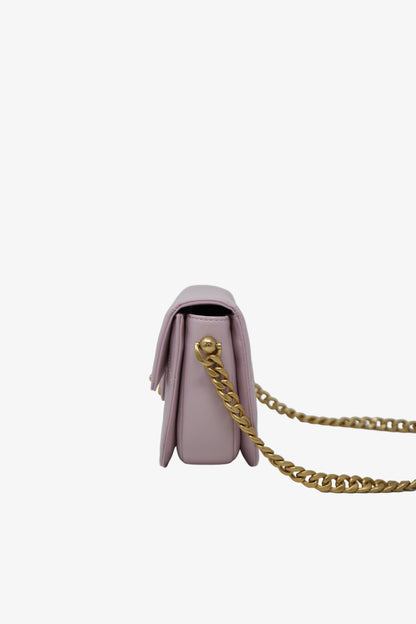 Pre-owned Chanel Round Messenger Bag Calfskin