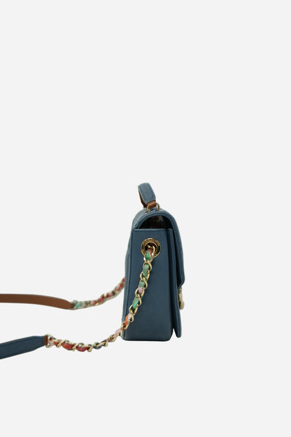 Pre-Owned Chanel Cuba Top Handle Flap Bag