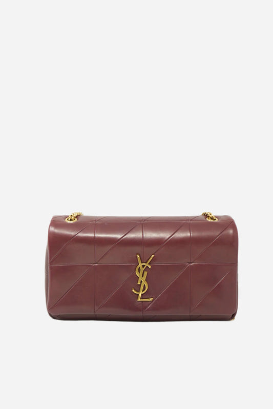 Saint Laurent Red Jamie Leather Handbag