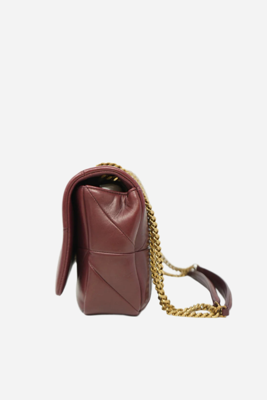 Saint Laurent Red Jamie Leather Handbag