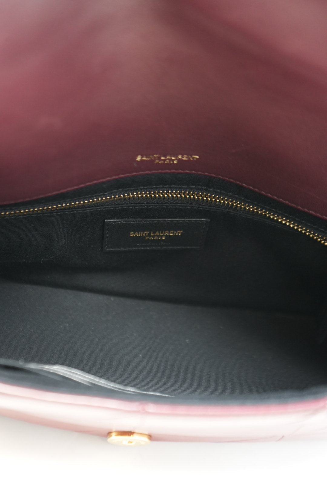 Saint Laurent Red Jamie Leather Handbag