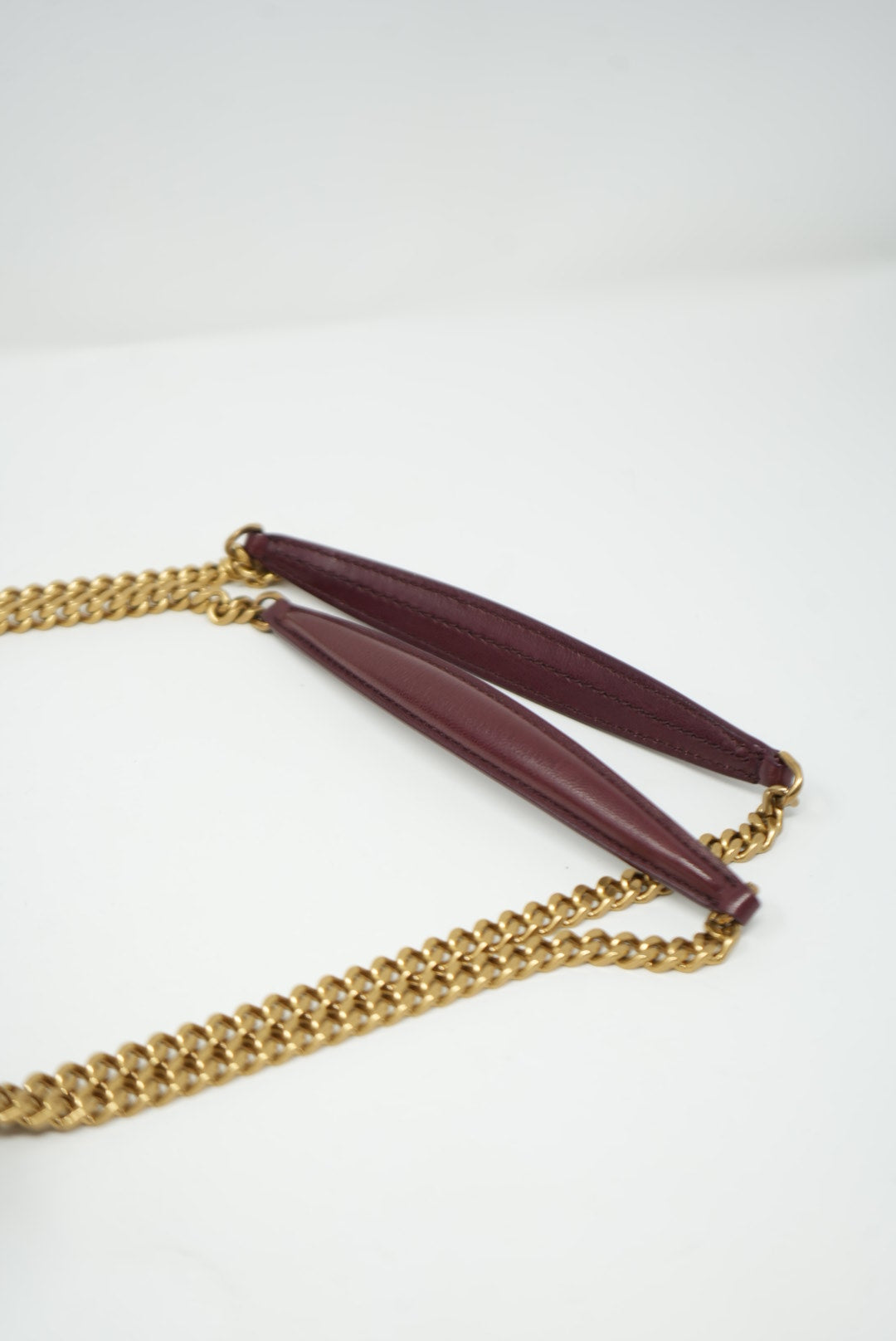 Saint Laurent Red Jamie Leather Handbag
