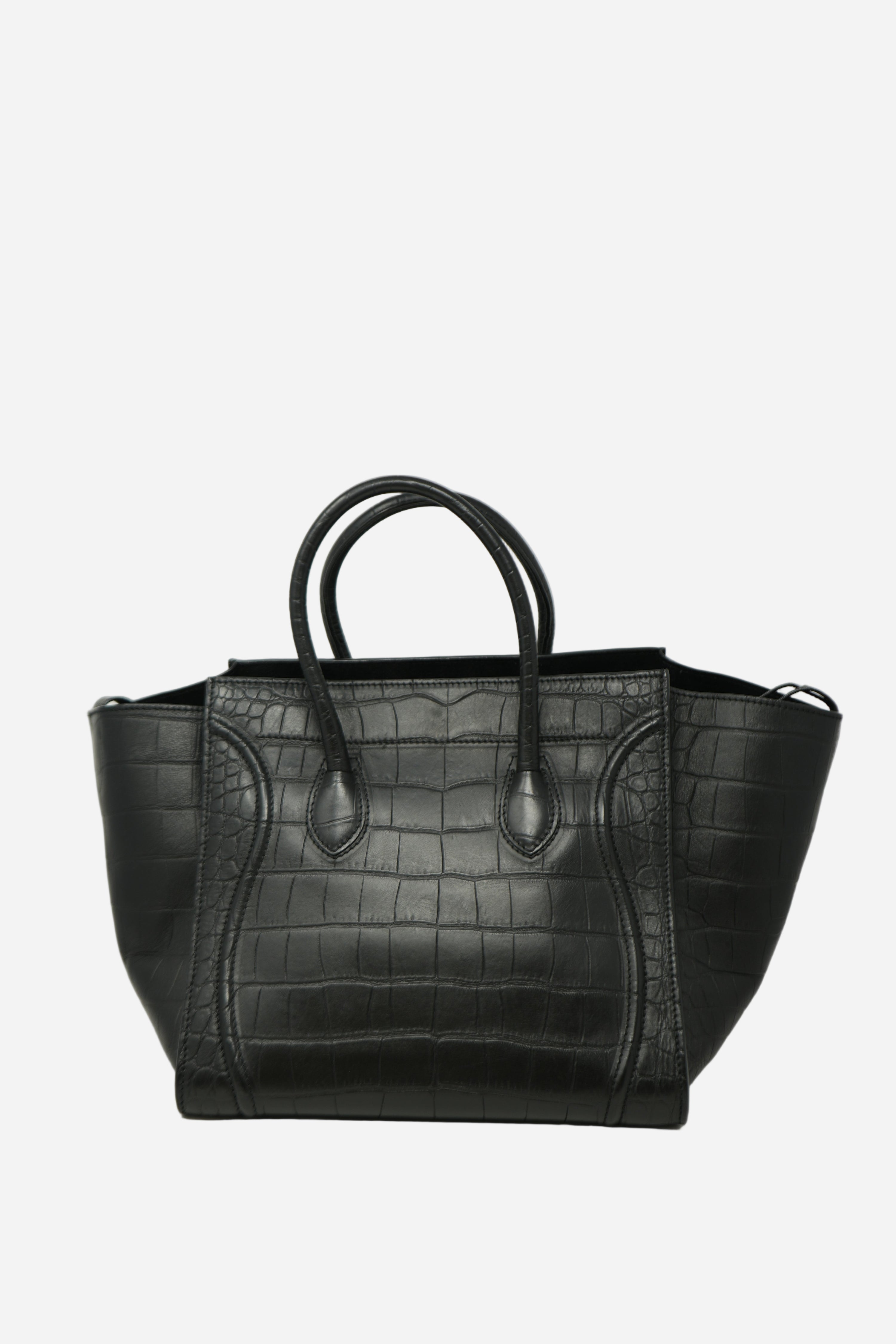 Celine Calfskin Phantom Luggage