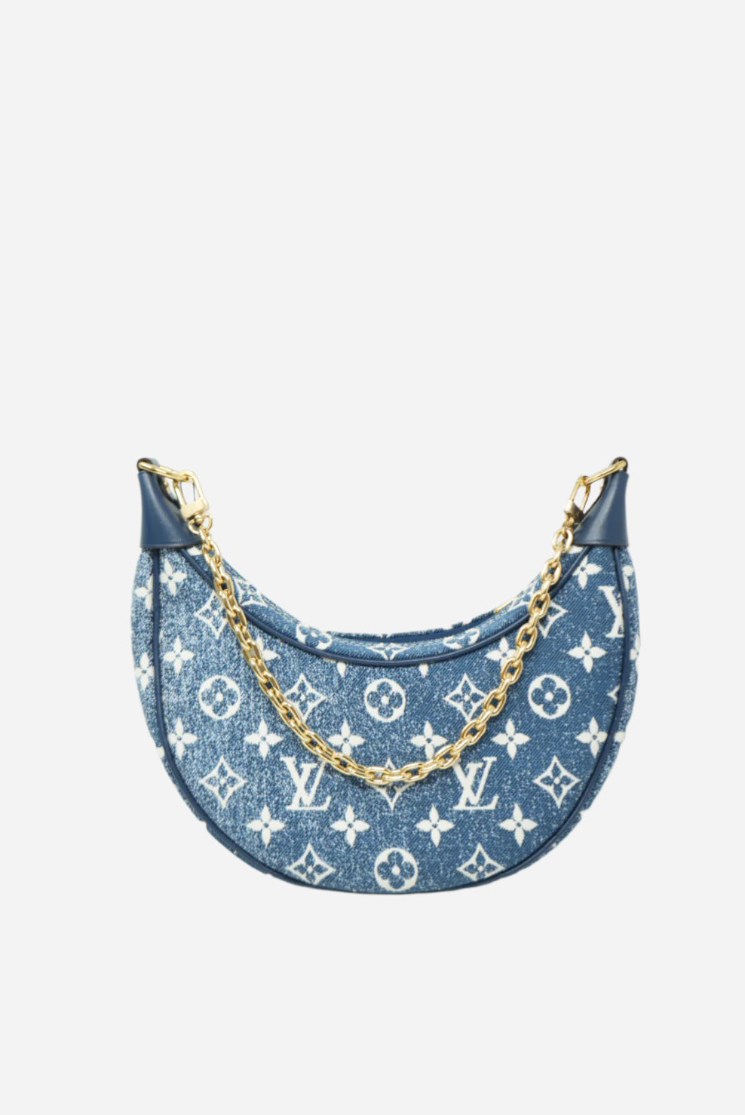 Louis Vuitton Jacquard Blue Denim Loop