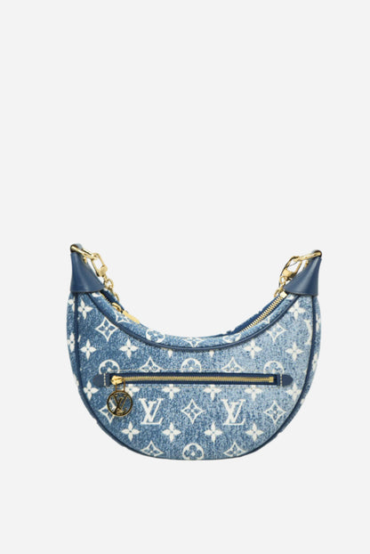 Louis Vuitton Jacquard Blue Denim Loop