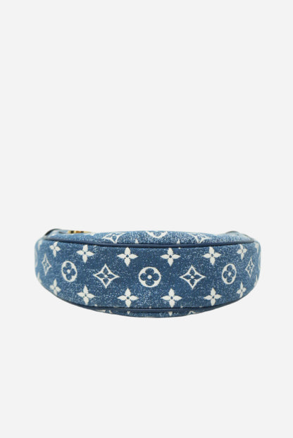 Louis Vuitton Jacquard Blue Denim Loop