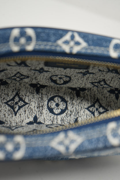 Louis Vuitton Jacquard Blue Denim Loop