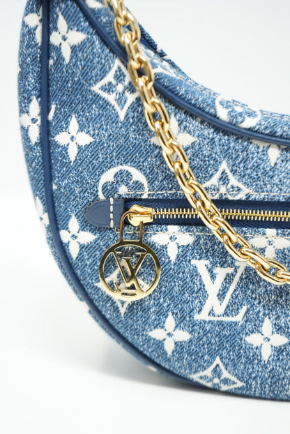 Louis Vuitton Jacquard Blue Denim Loop