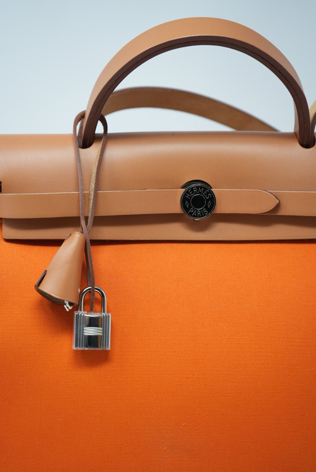 Hermes 2012 Canvas Herbag 31 Orange