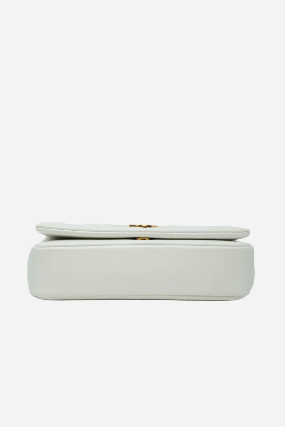 Burberry White Leather Lola Shoulder Bag