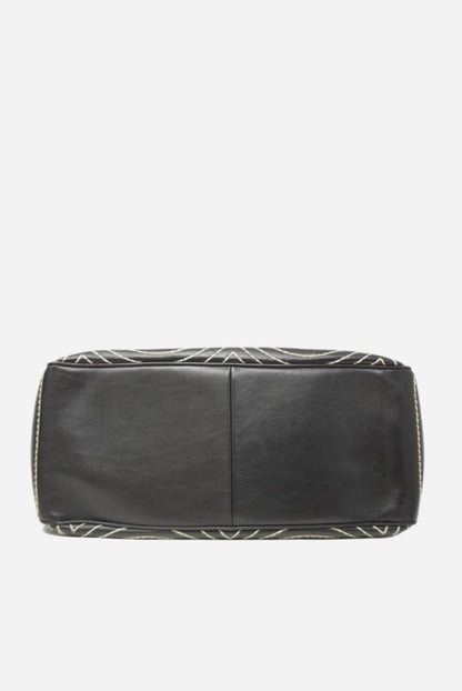 Celine Vintage Brown Leather Handbag
