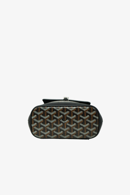 Goyard Goyardine Calfskin Mini Alpin Backpack Black