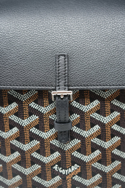 Goyard Goyardine Calfskin Mini Alpin Backpack Black