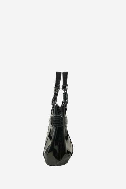 Burberry Patent Calfskin Chain Tote