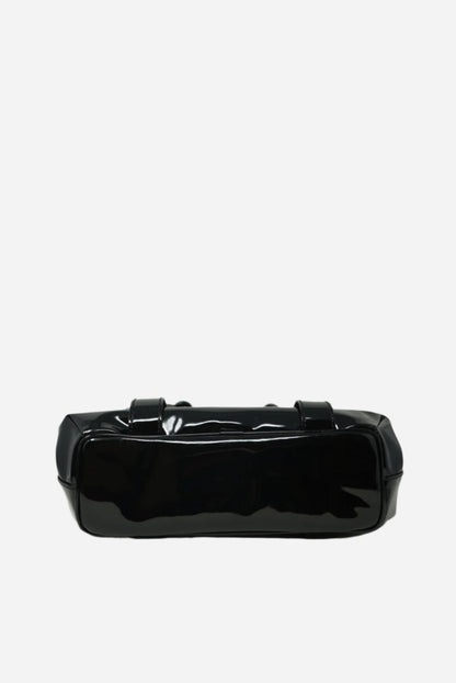 Burberry Patent Calfskin Chain Tote