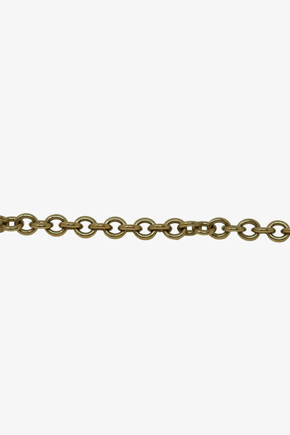 Prada Saffiano Metal Bar Chain Wallet