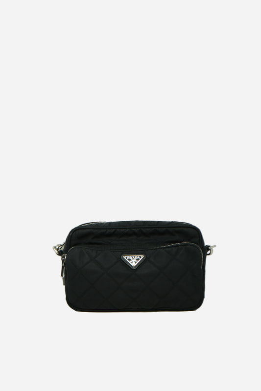 Prada Black Nylon Shoulder Bag