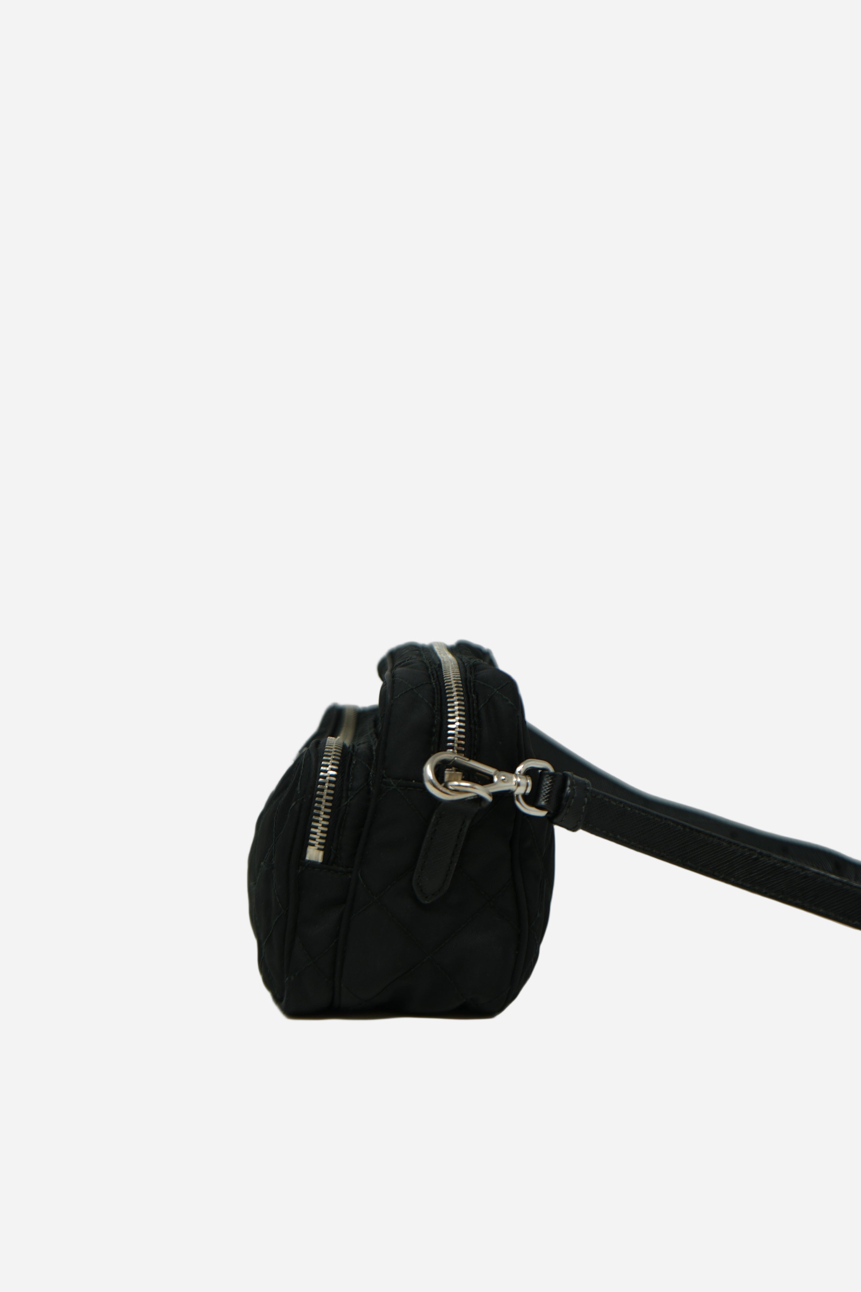 Prada Black Nylon Shoulder Bag