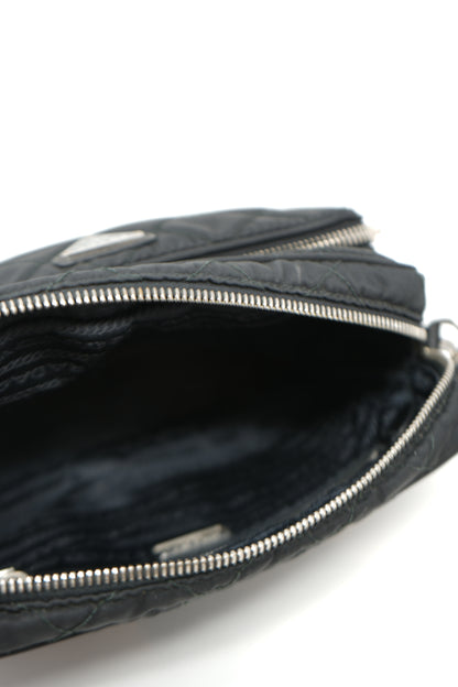Prada Black Nylon Shoulder Bag