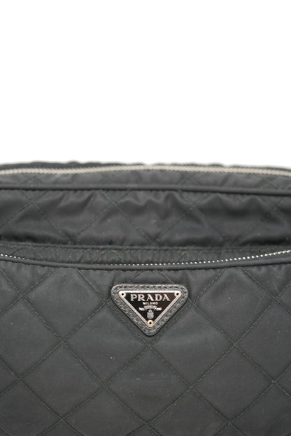Prada Black Nylon Shoulder Bag