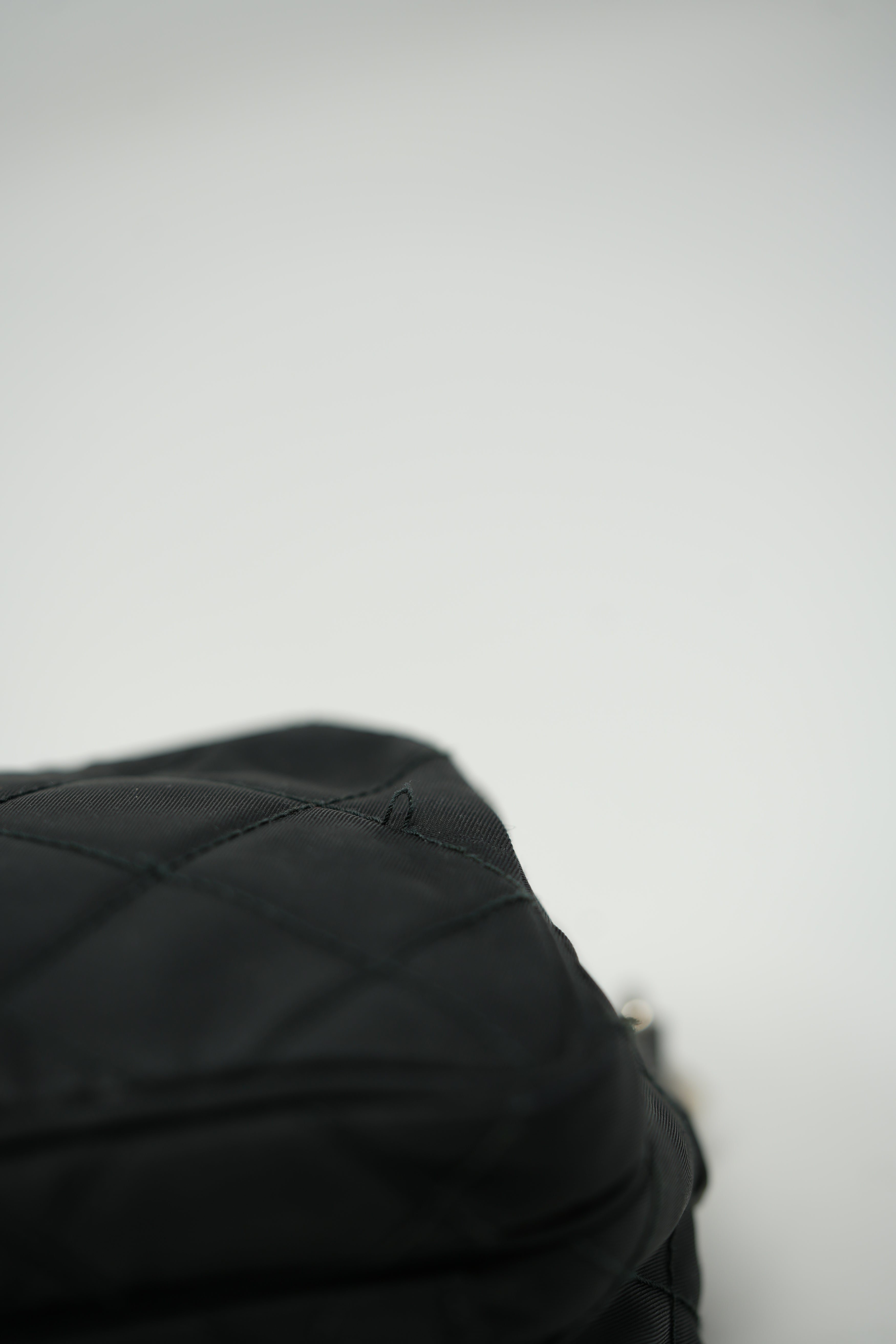 Prada Black Nylon Small Shoulder Bag