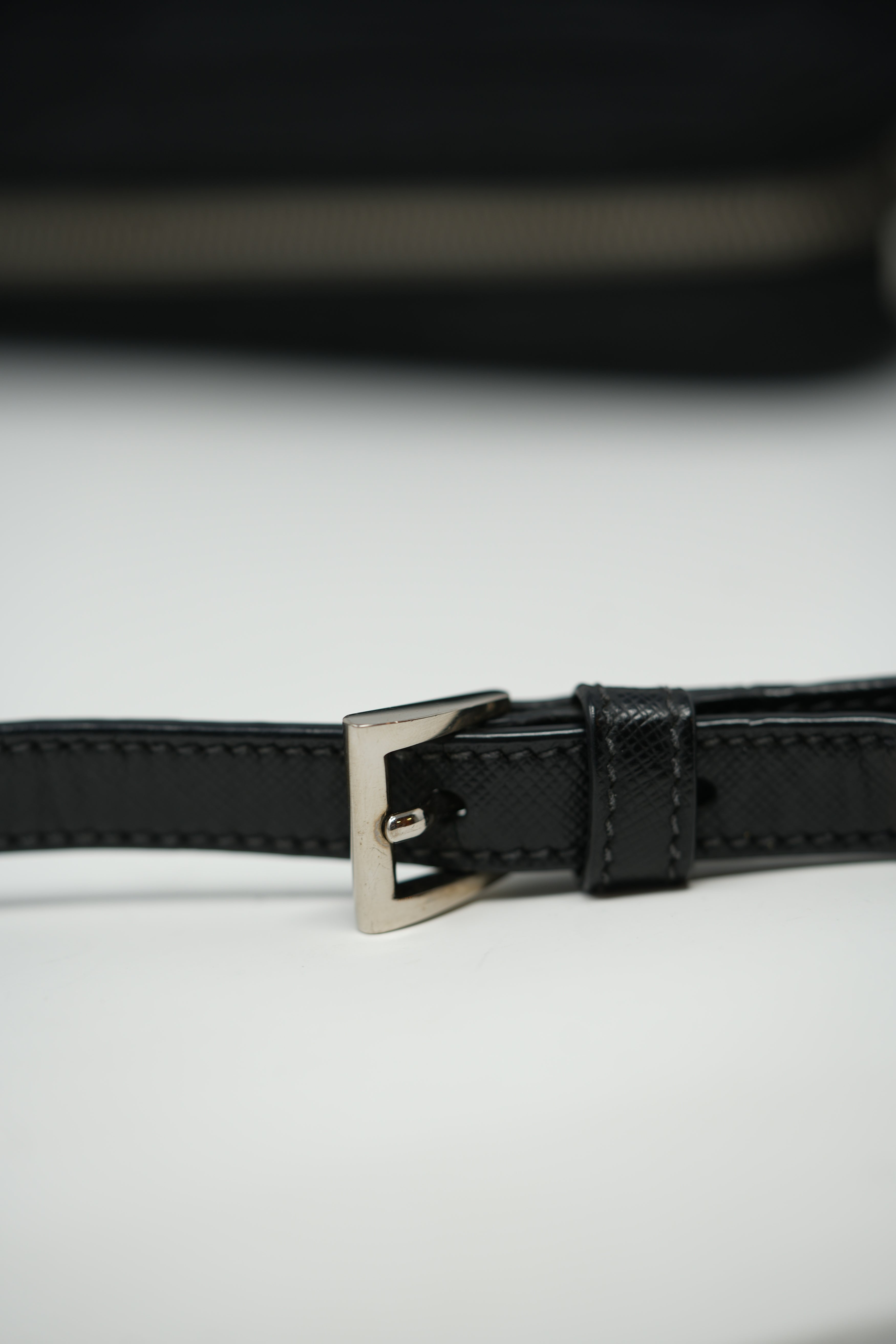 Prada Black Nylon Small Shoulder Bag
