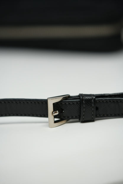 Prada Black Nylon Shoulder Bag