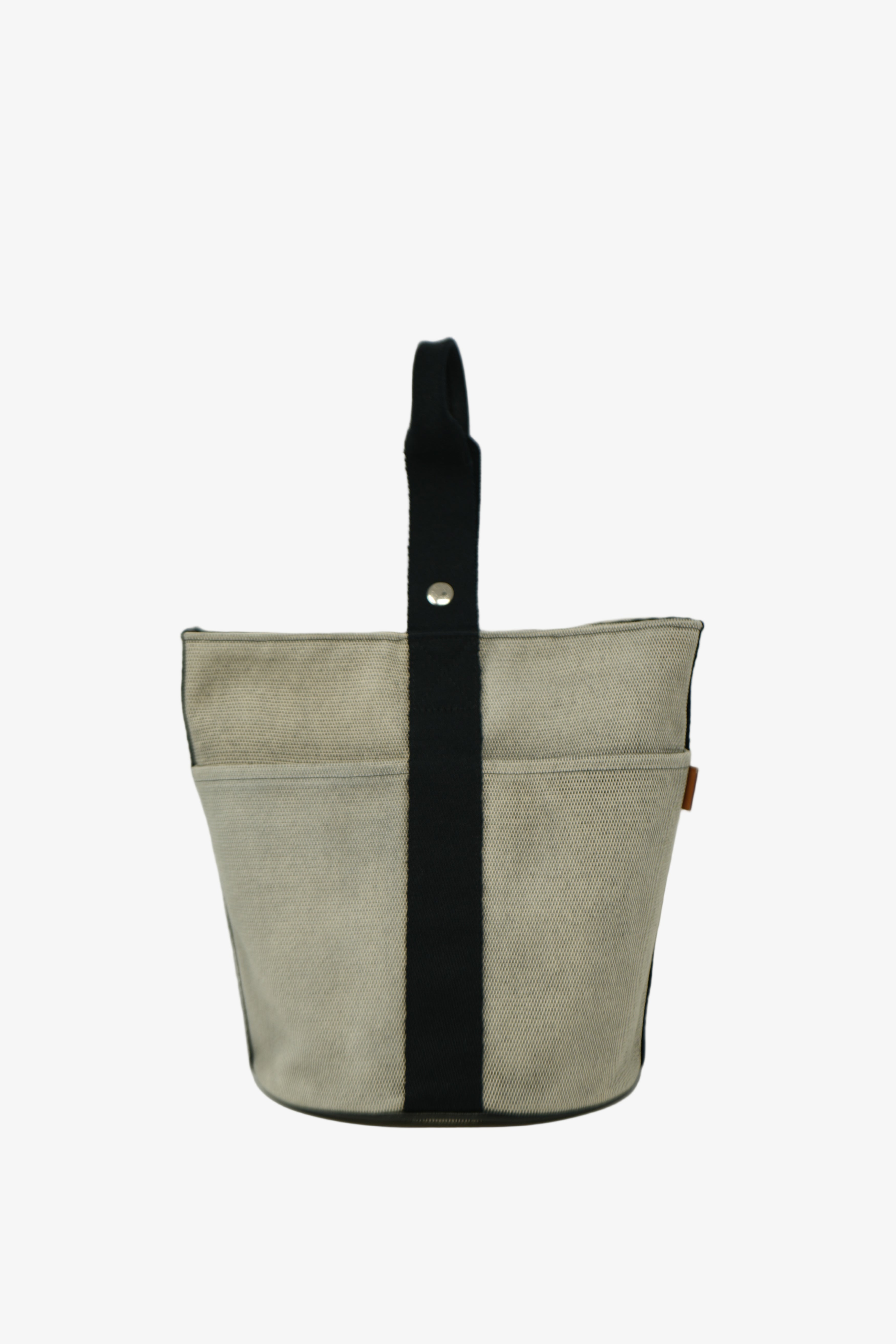 Hermès White Canvas Toile Sxo PM Bag