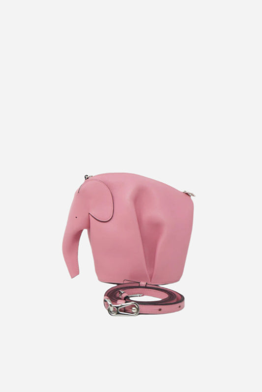 Loewe Pink Elephant Clutch