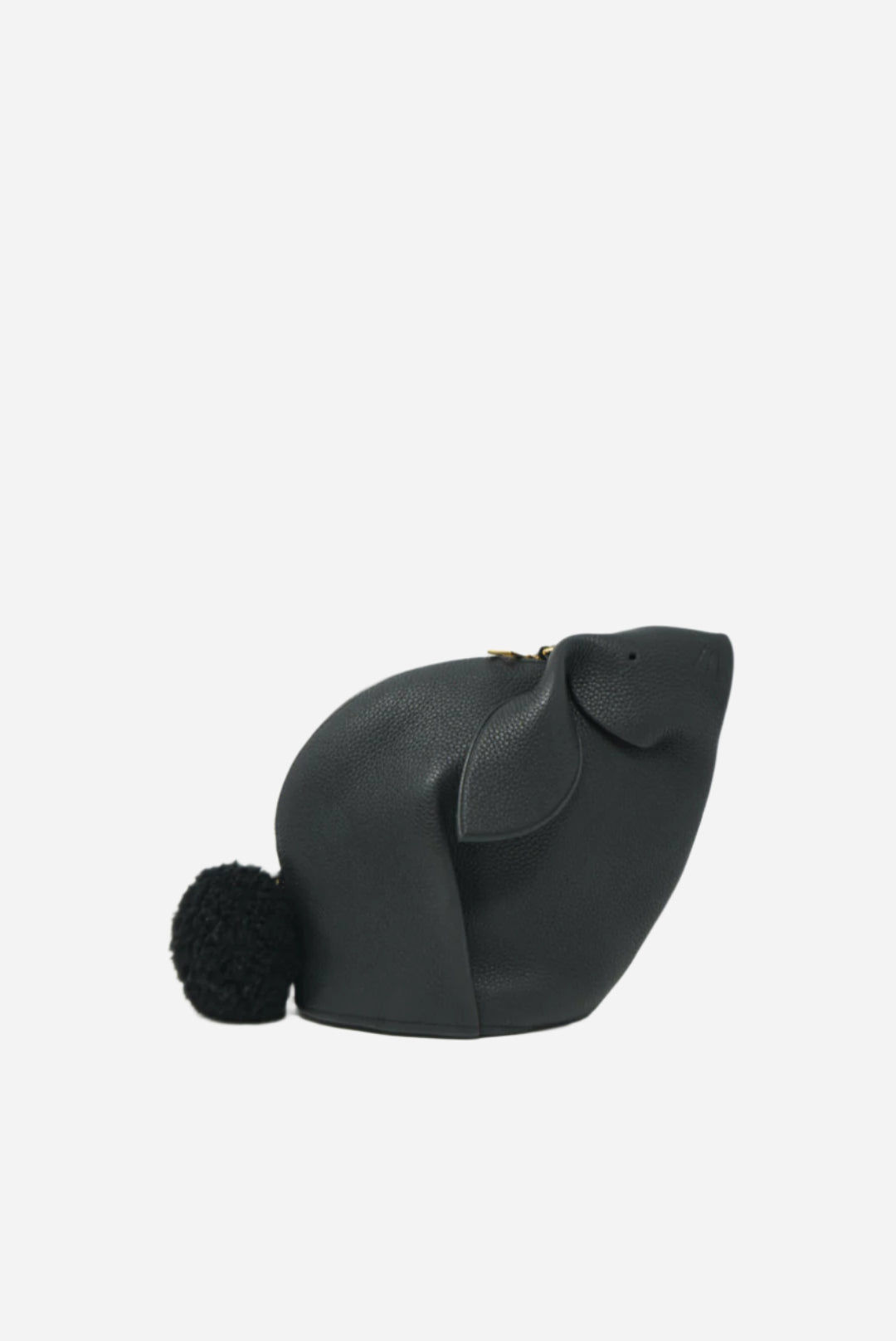 Loewe Black Bunny Clutch With Strap