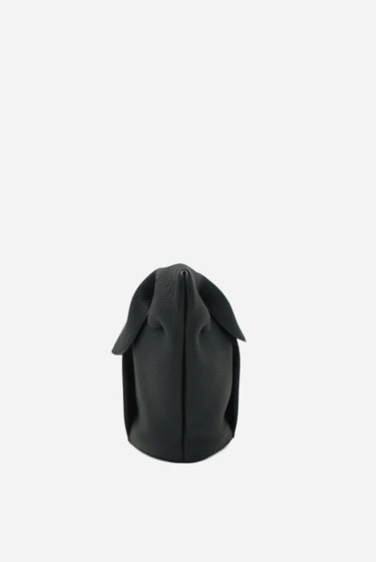 Loewe Black Bunny Clutch With Strap