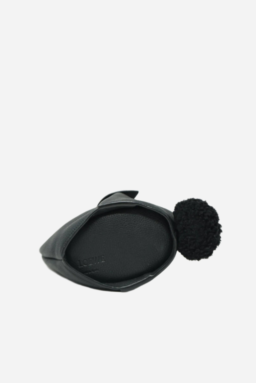 Loewe Black Bunny Clutch With Strap