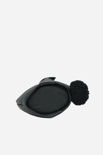 Loewe Black Bunny Clutch With Strap