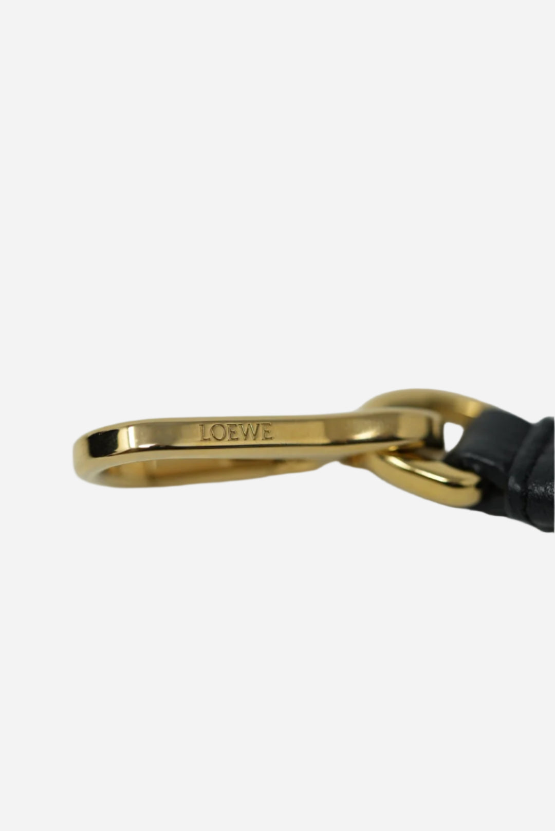Loewe Black Bunny Clutch With Strap
