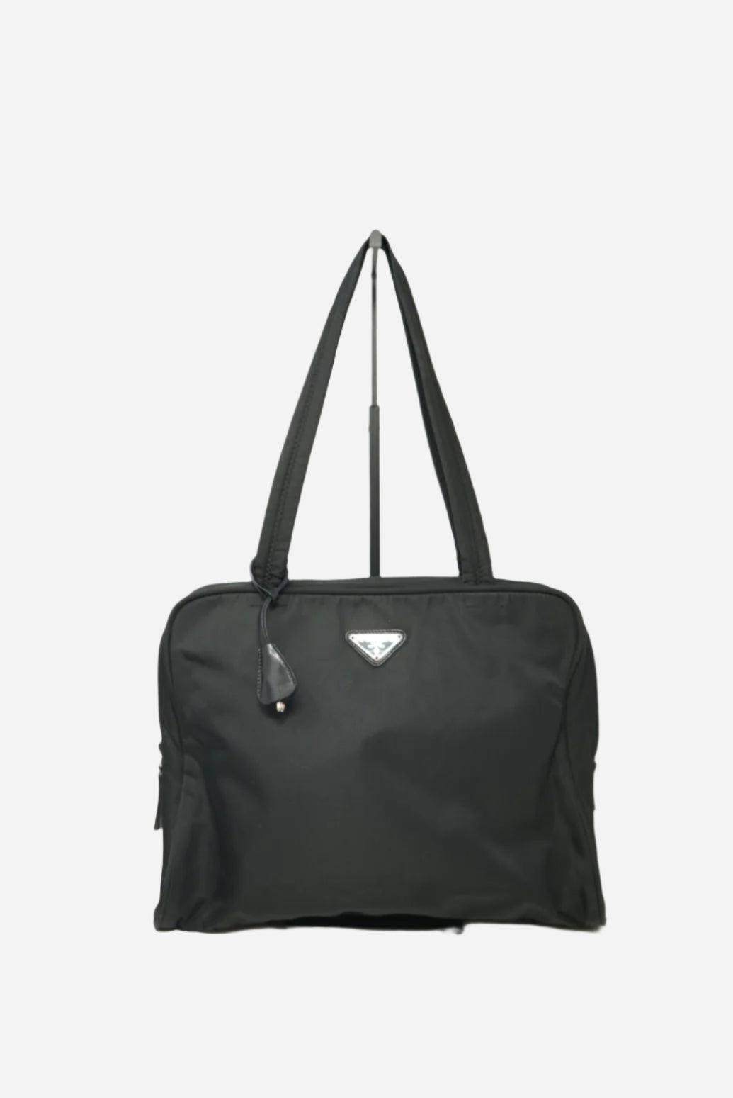 Prada Black Nylon Tessuto Handbag 1998