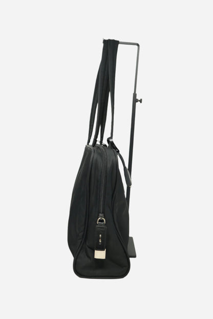 Prada Black Nylon Tessuto Handbag 1998