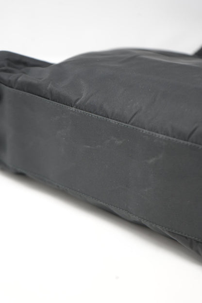 Prada Black Nylon Tessuto Handbag 1998