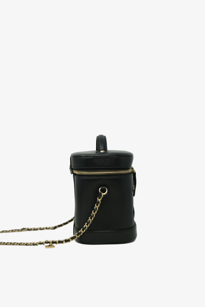 Pre-owned Chanel Lambskin Timeless Vanity Case