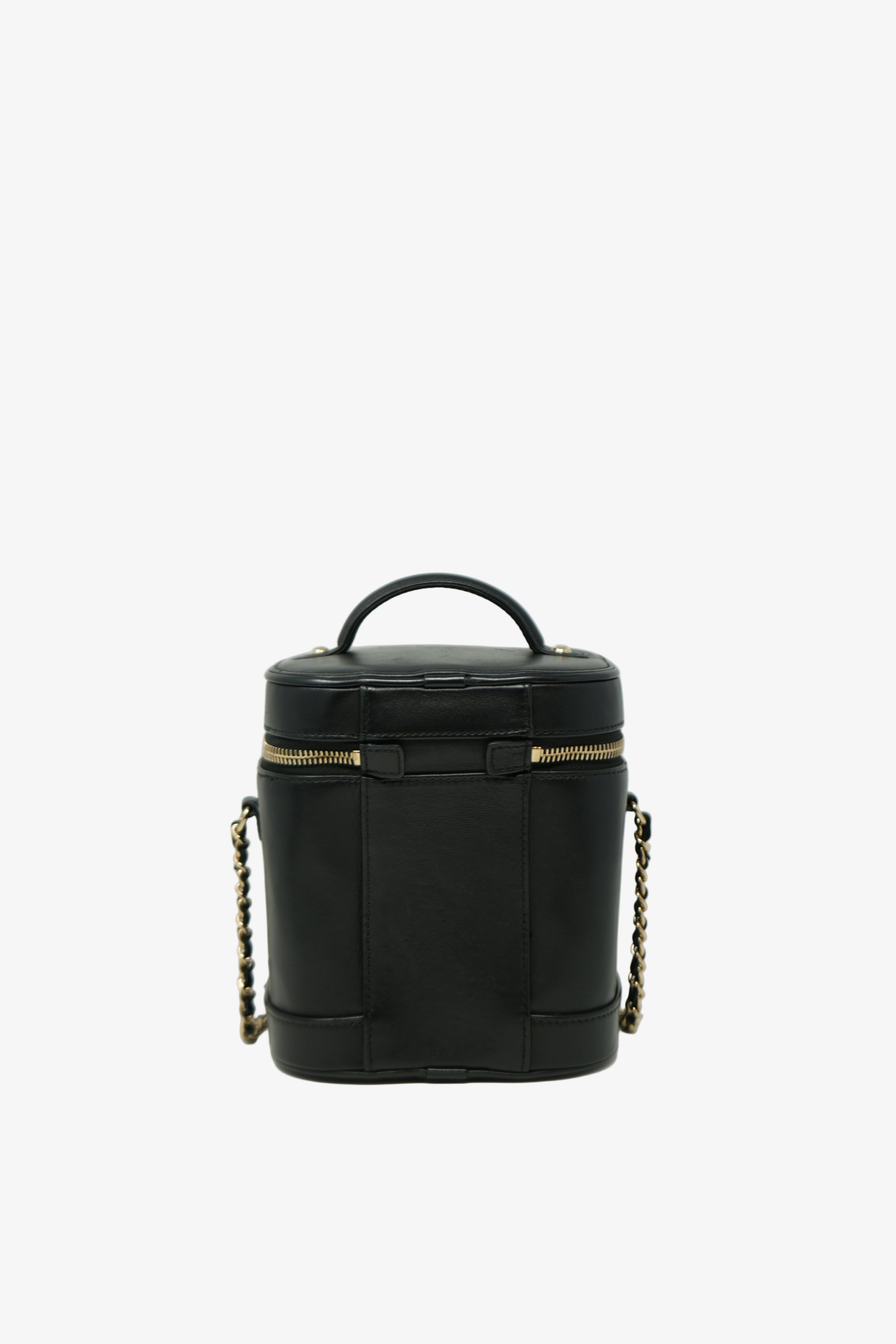 Pre-owned Chanel Lambskin Timeless Vanity Case