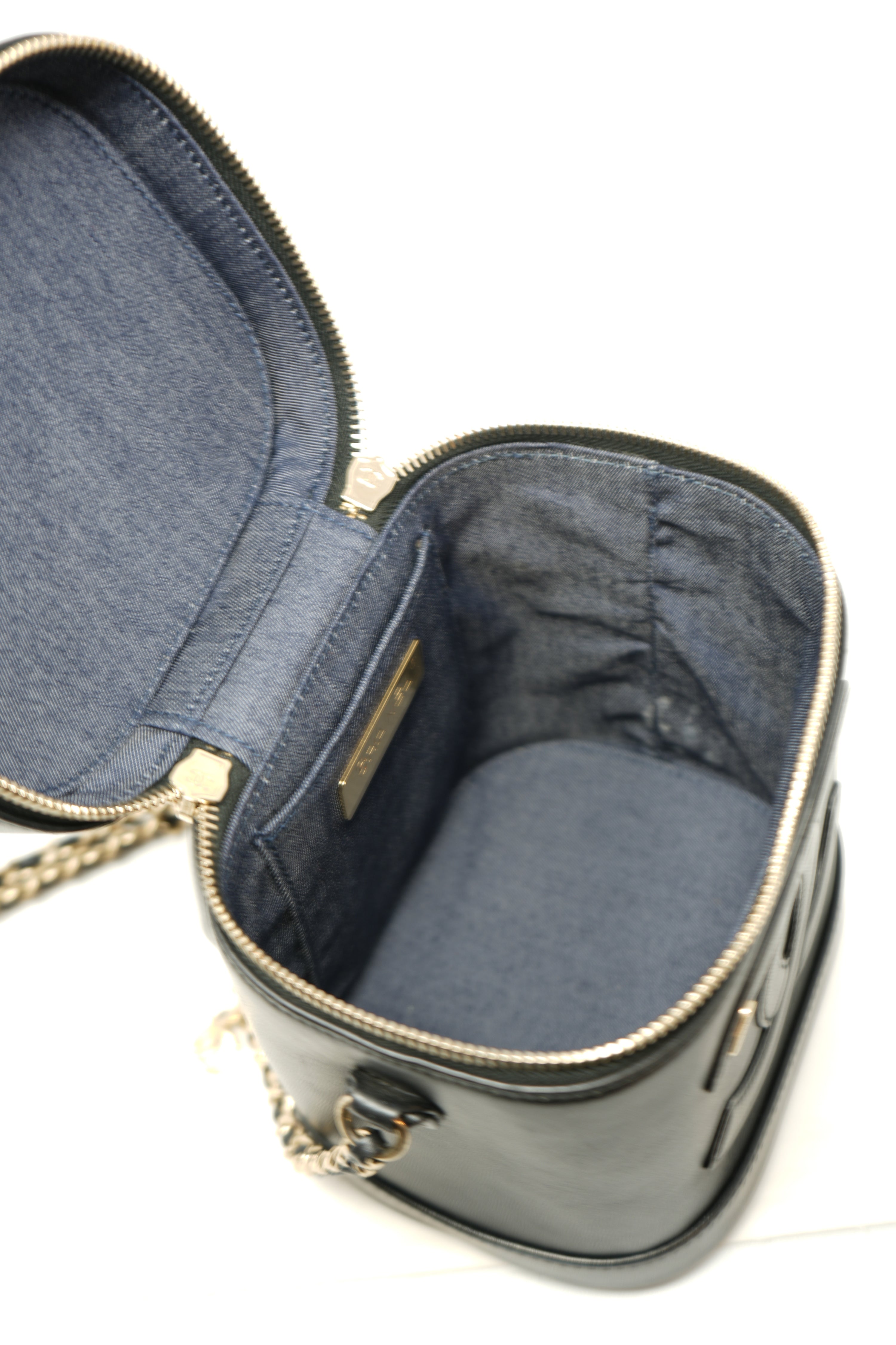 Pre-owned Chanel Lambskin Timeless Vanity Case