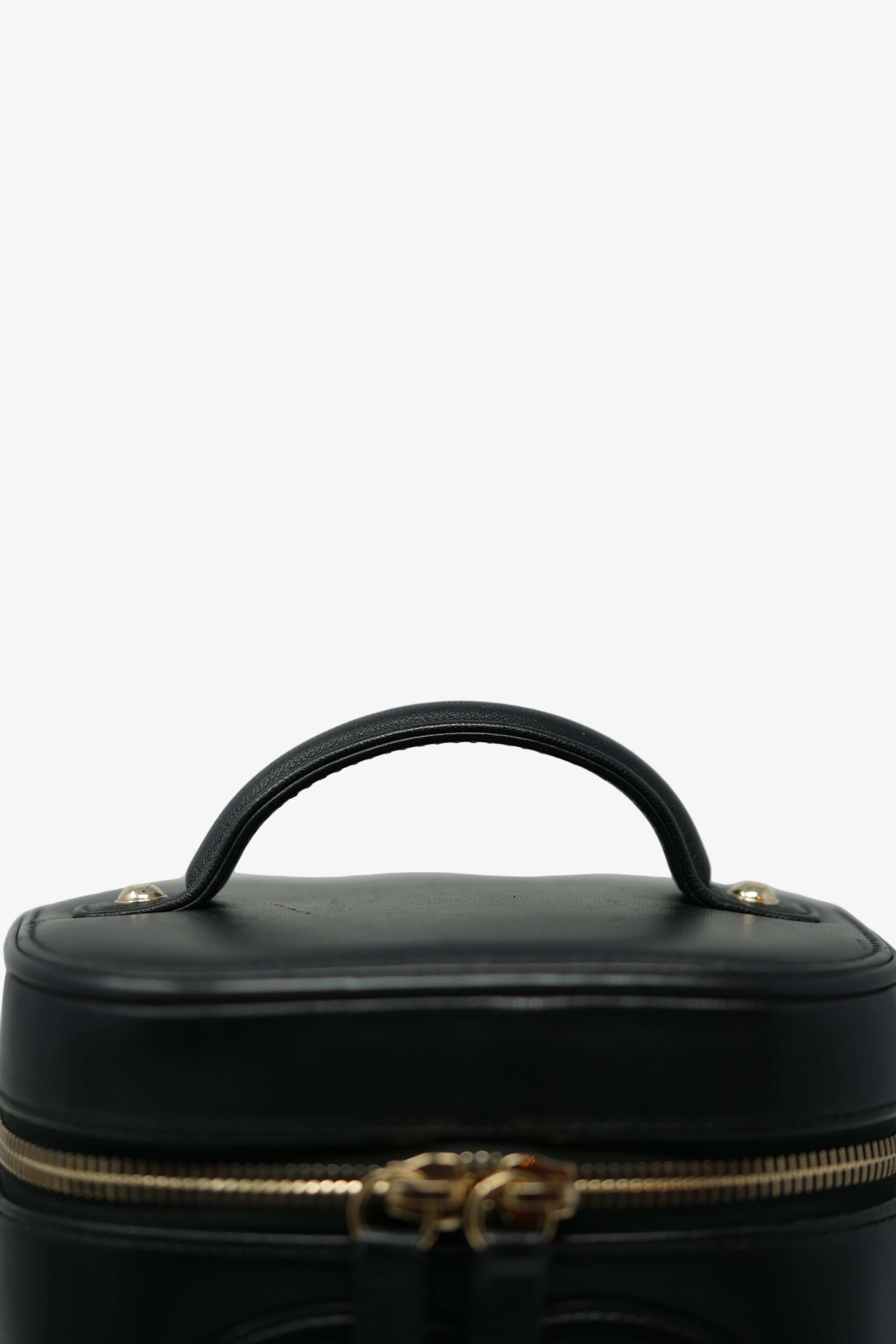 Pre-owned Chanel Lambskin Timeless Vanity Case