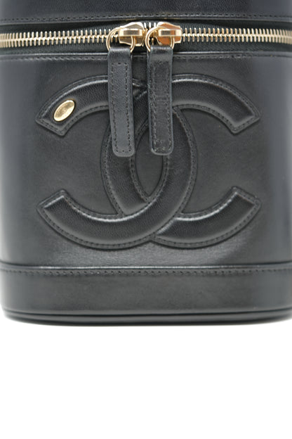 Pre-owned Chanel Lambskin Timeless Vanity Case