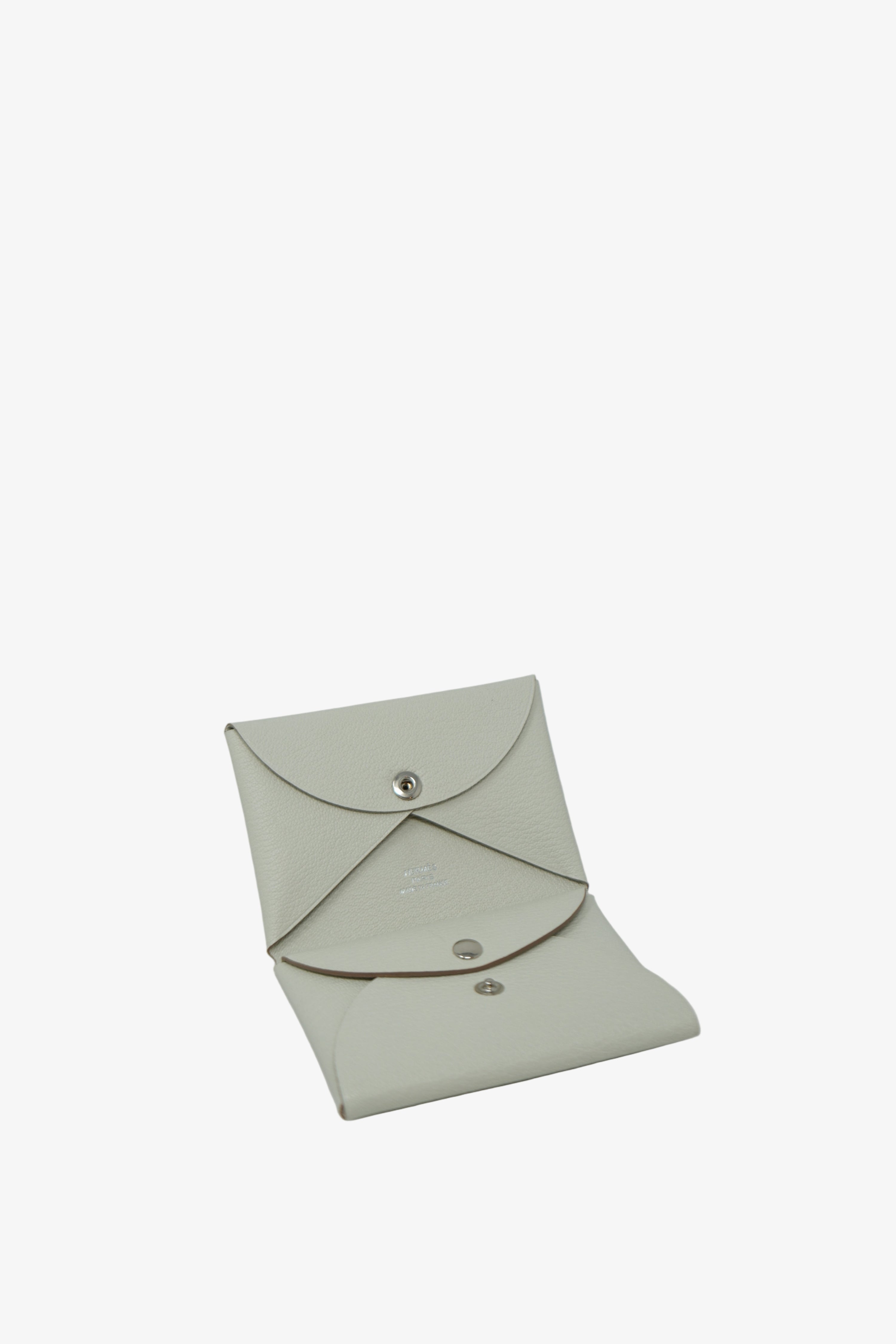 Hermes Calvi Duo Compact card holder